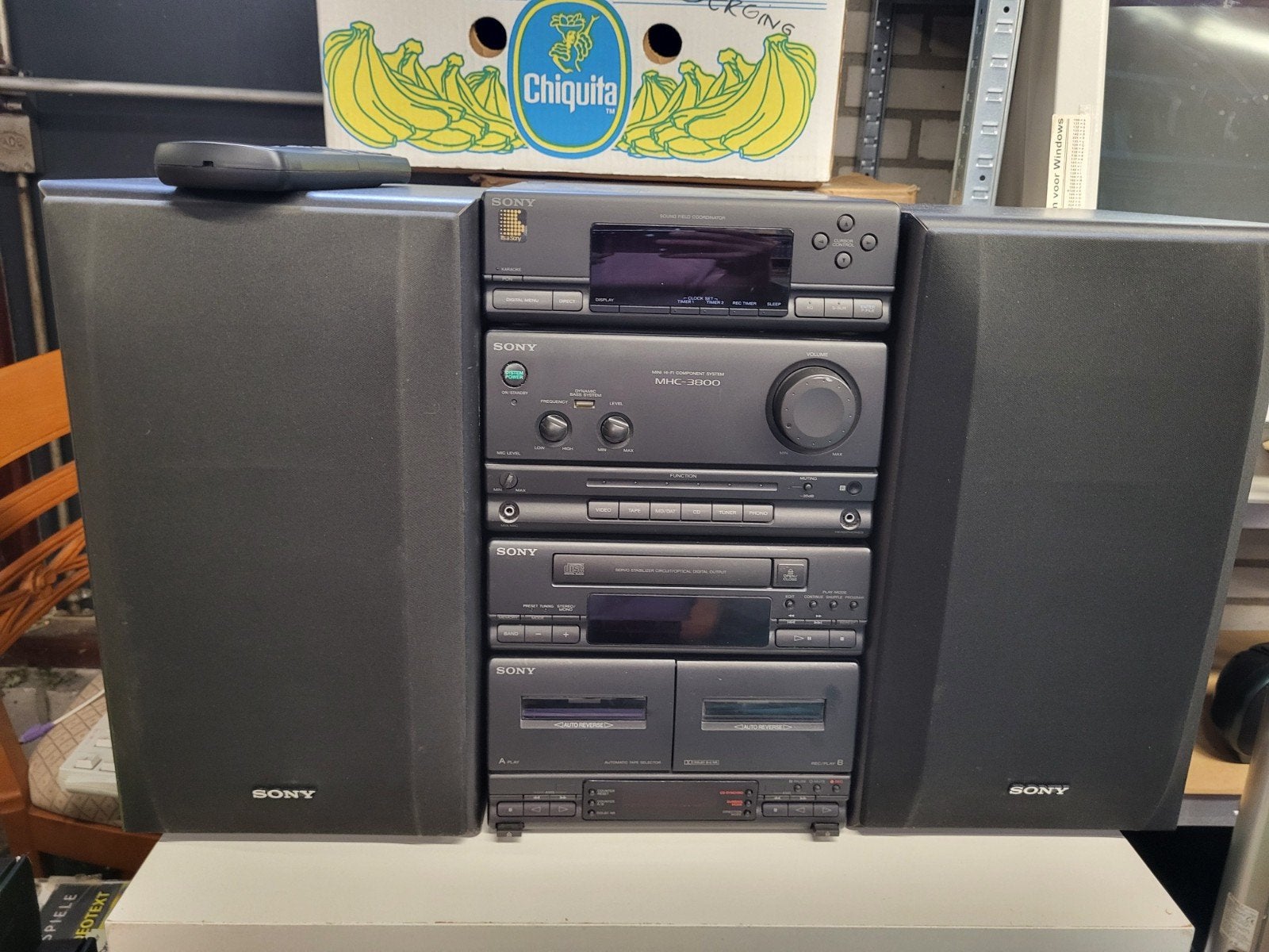 Sony Stereo cassette deck TC-H3800, Audio, Tv en Foto, Stereo-sets, Overige merken, Kringloop Laares, Ophalen of Verzenden, Minkmaatstraat 126