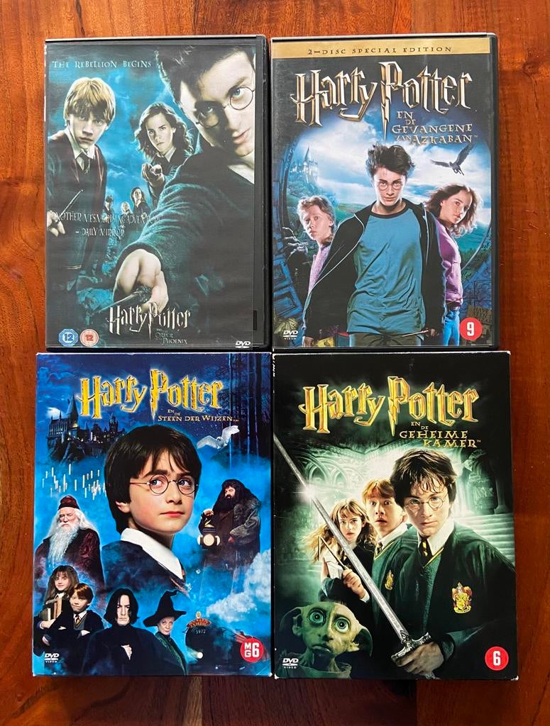 Harry Potter cd’tjes 7 stuks., Vanaf 12 jaar, Ophalen of Verzenden, Zo goed als nieuw