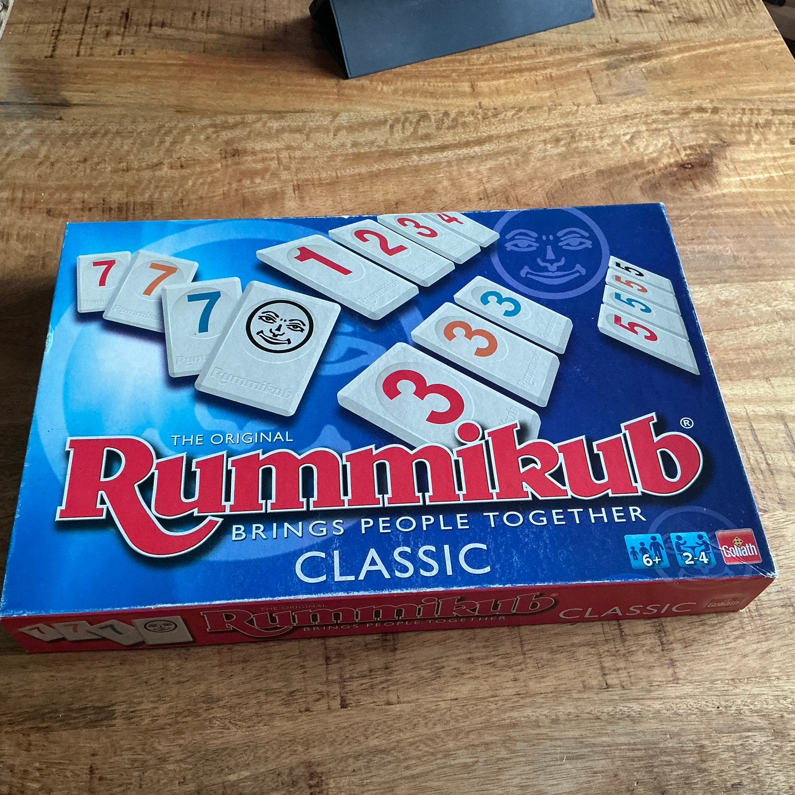 Rummikub grote stenen, Ophalen of Verzenden, Gebruikt