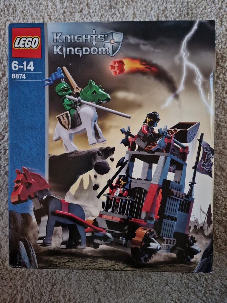 LEGO Knights Kingdom 8874 compleet ongeopend nieuw, Lego, Nieuw, Ophalen of Verzenden, Castle