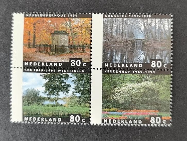 Nederland NVPH 1814 - 1817 blok (pf), Postzegels en Munten, Postzegels | Nederland, Verzenden, Na 1940, Postfris