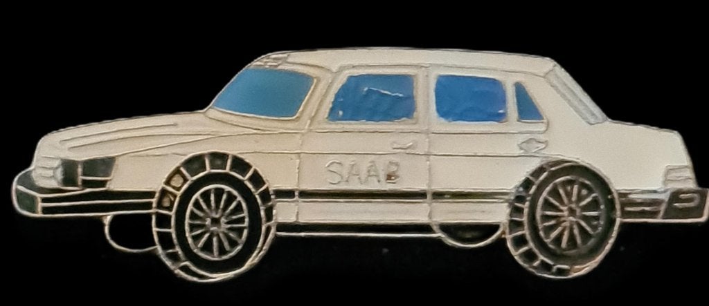 Saab model pin- epoxy, Verzamelen, Ophalen of Verzenden, Nieuw, Transport, Speldje of Pin