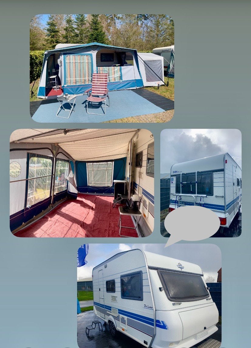 Hobby de luxe 400 kb, Caravans en Kamperen, Hobby, Treinzit, Particulier, Tot en met 5