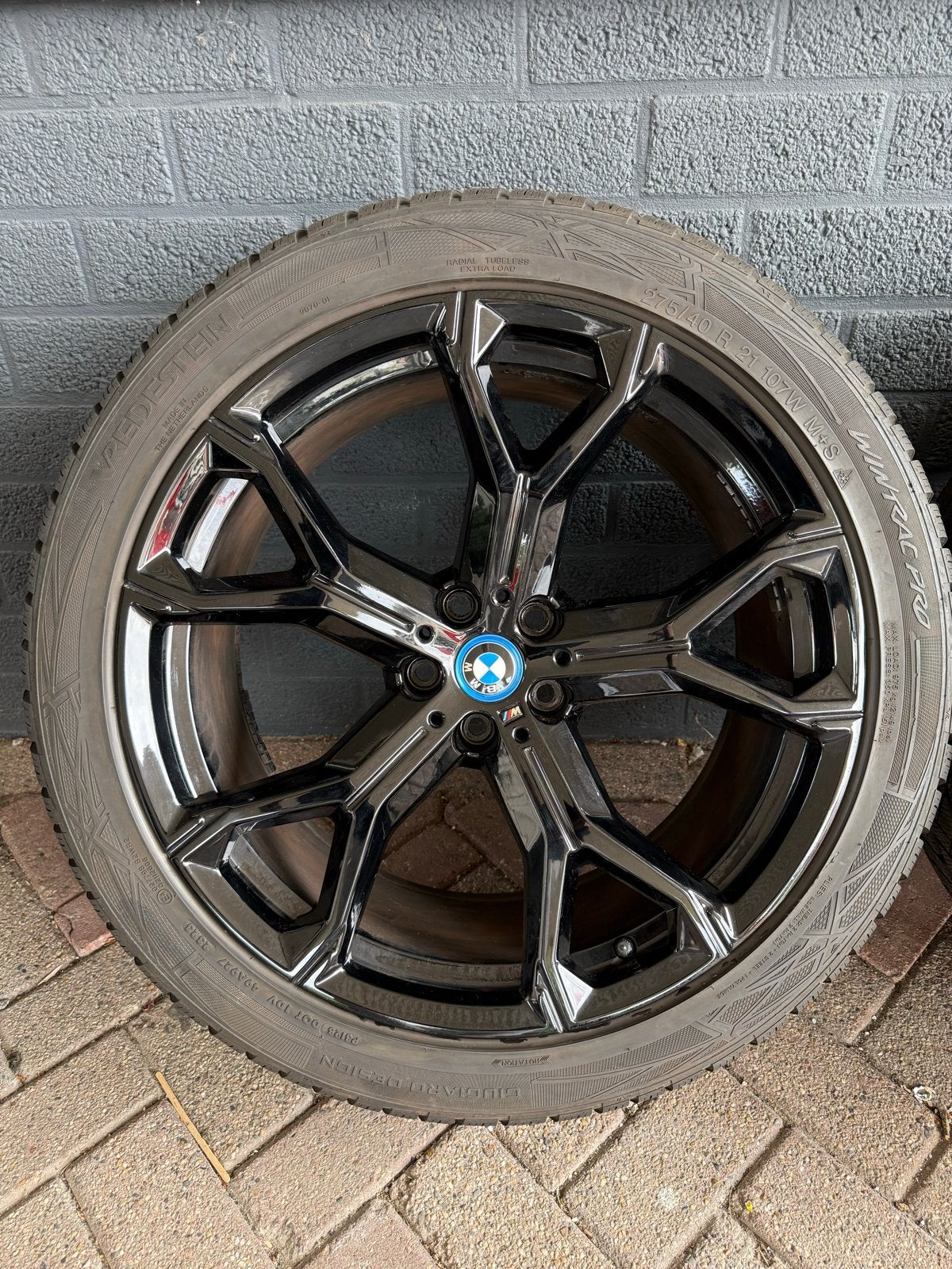 BMW x5 x6 21 inch velgen / Vredestein winterbanden, Auto-onderdelen, Banden en Velgen, Gebruikt, 275 mm, Banden en Velgen, Personenwagen