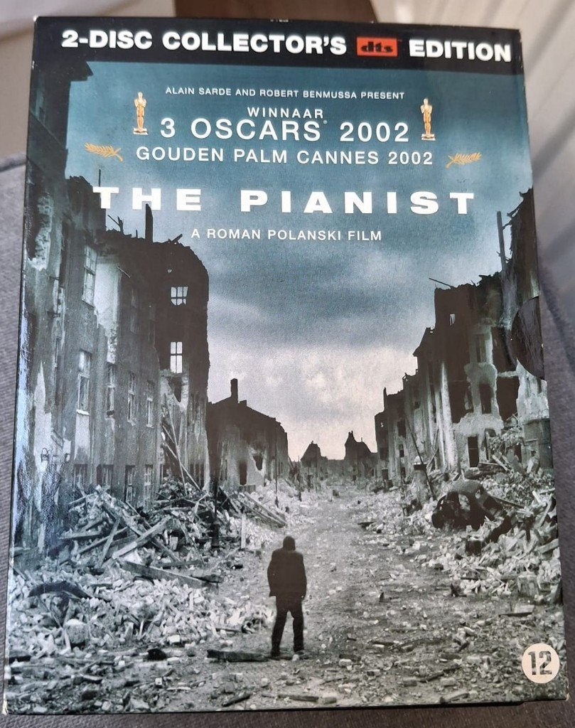DVD The Pianist, Vanaf 16 jaar, Ophalen of Verzenden, Zo goed als nieuw, Waargebeurd drama