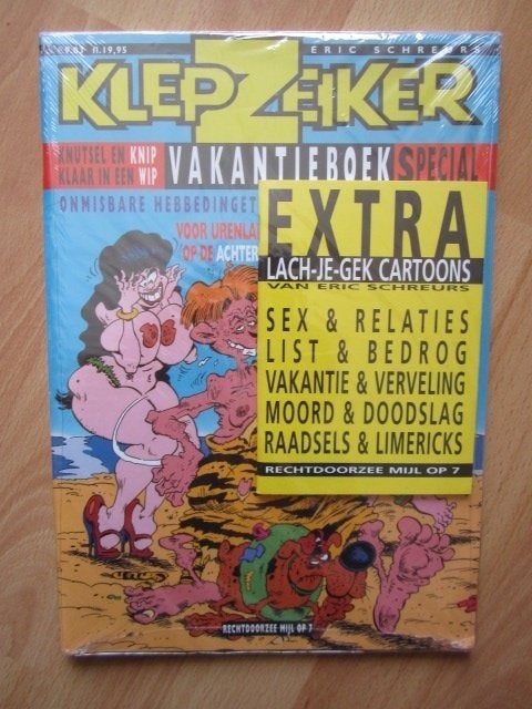 Joop Klepzeiker vakantieboek comic / strip (NL), Boeken, Eén stripboek, Ophalen of Verzenden, Nieuw