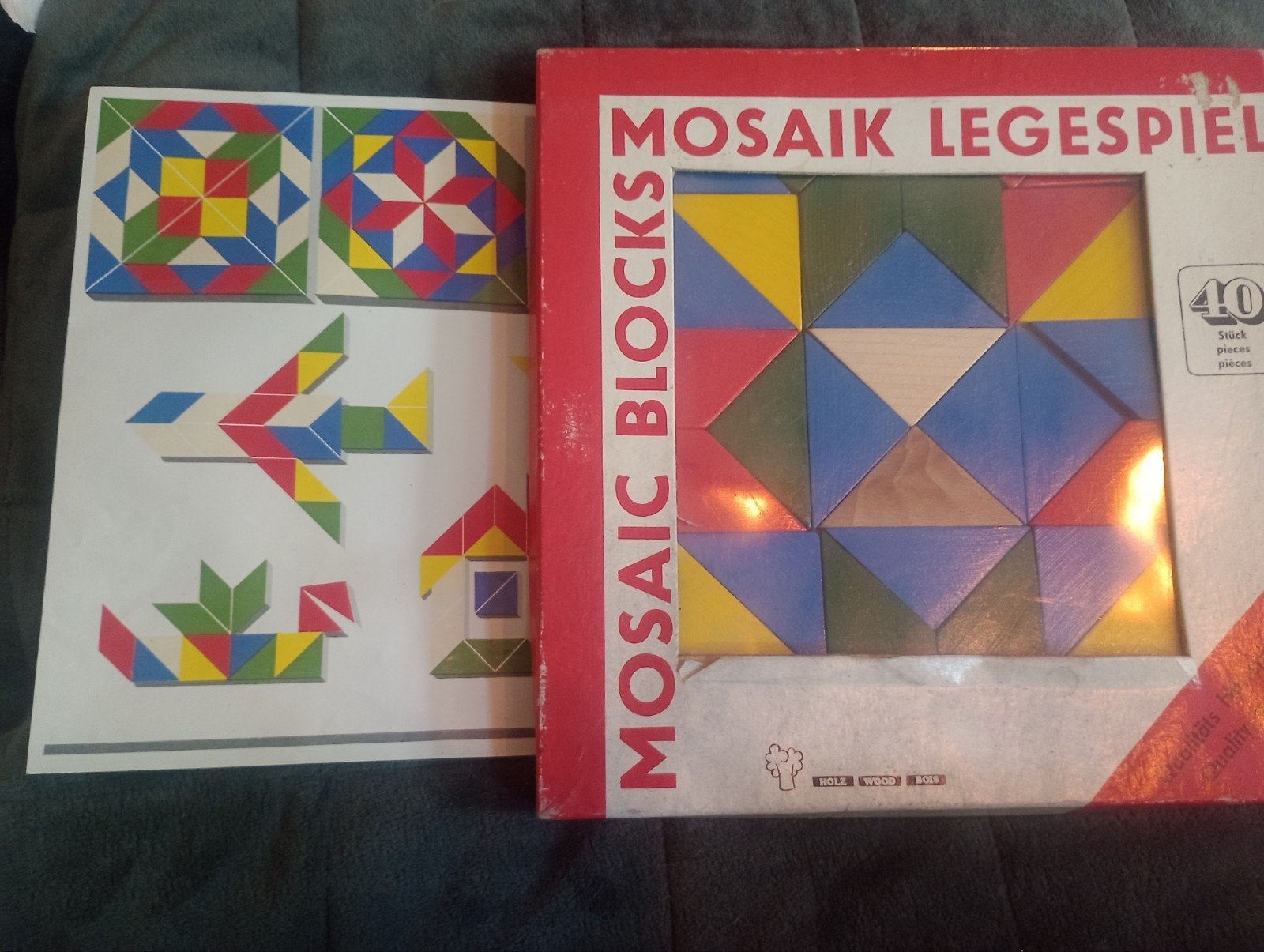 Mosaik Legespiel - Mosaic Blocks (40 stuks), Ophalen of Verzenden, Gebruikt, Knutselen