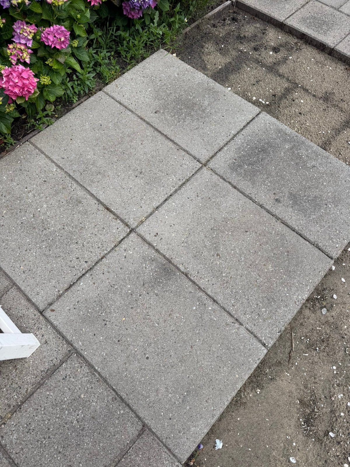 Tuintegels gratis, Ophalen of Verzenden, Gebruikt, Beton, Terrastegels