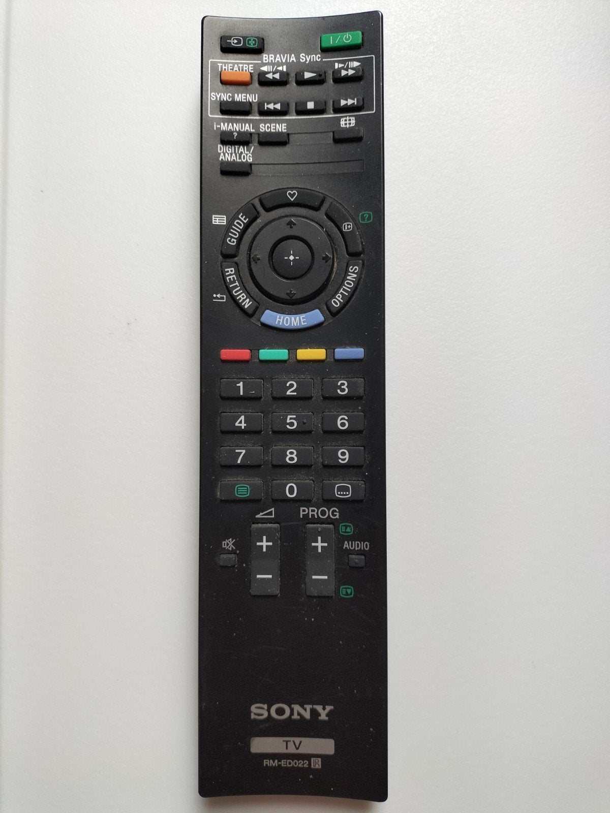 Sony RM-ED022 Afstandsbediening voor Bravia TV's, Audio, Tv en Foto, Afstandsbedieningen, Ophalen of Verzenden, Gebruikt, Origineel