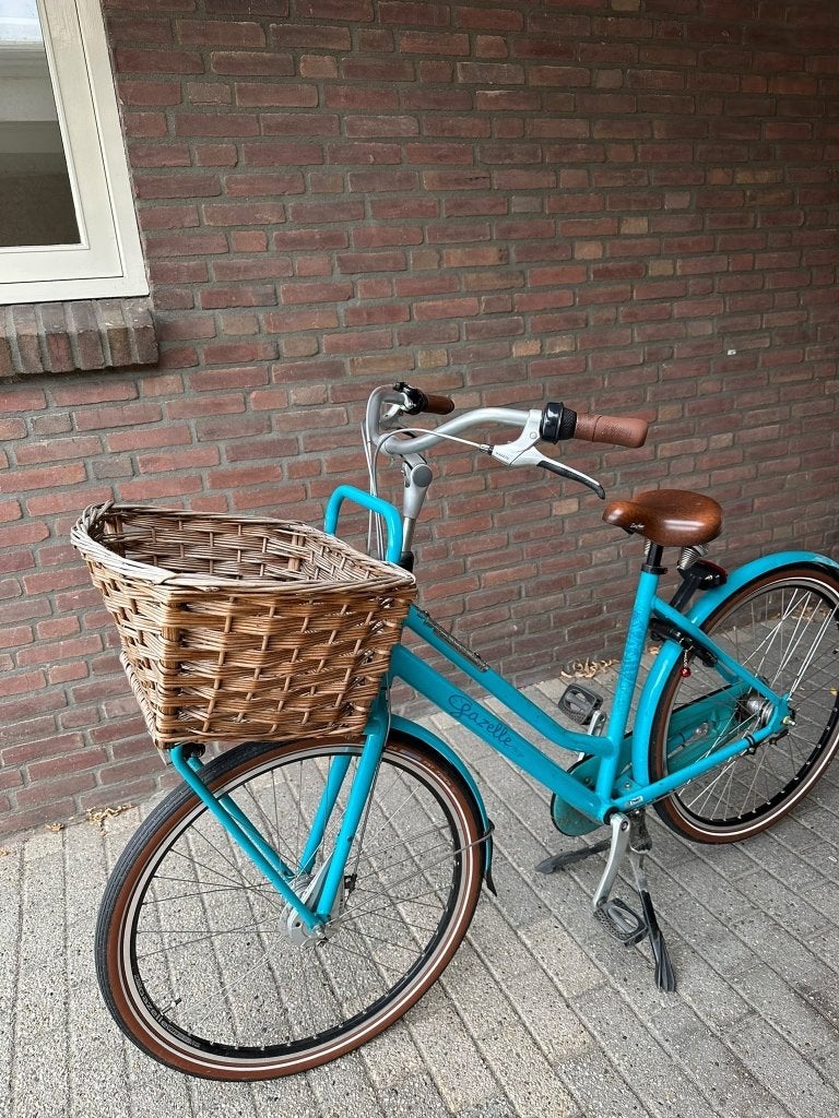 Gazelle Miss Grace damesfiets met mand, Ophalen, Versnellingen, Gazelle, Trommelrem