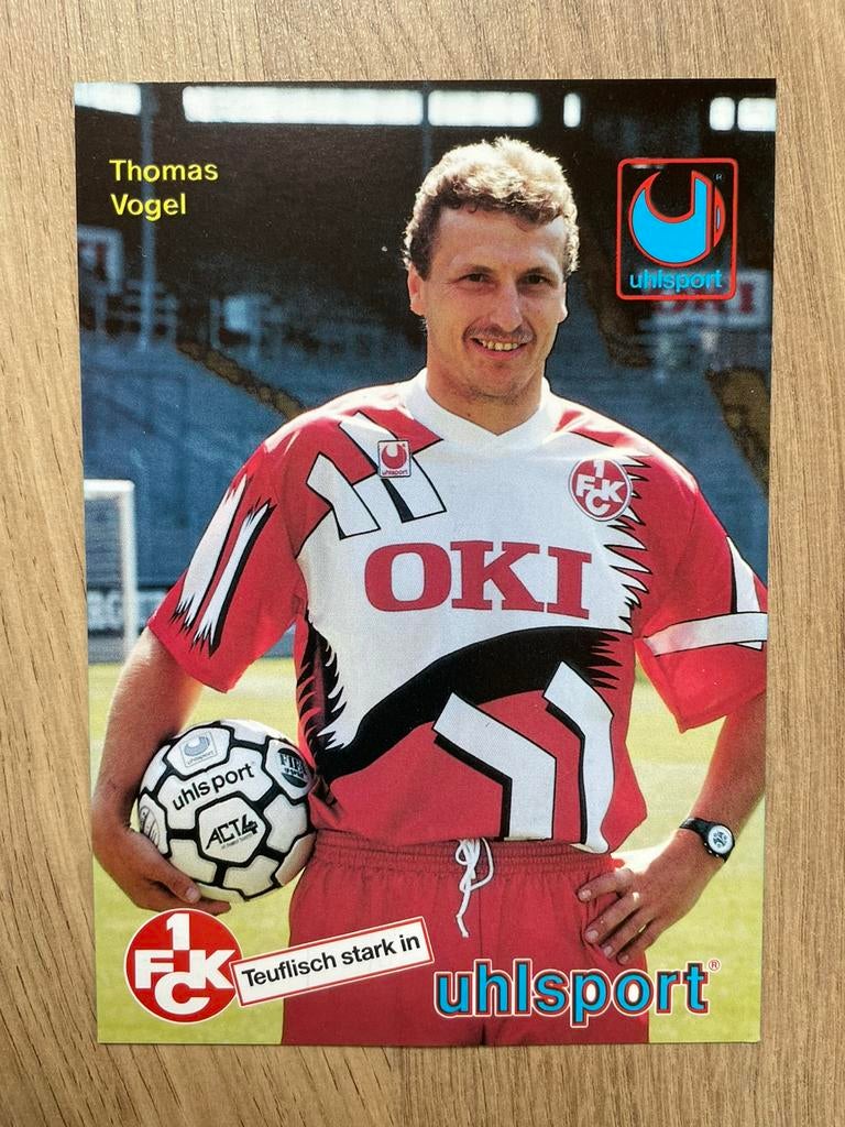 Fotokaart Thomas Vogel (Kaiserslautern)., Verzamelen, Sportartikelen en Voetbal, Ophalen of Verzenden, Nieuw, Spelerskaart