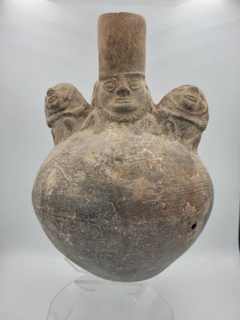 Pre-columbiaanse Sican - Lambayeque vessel - museumstuk !, Antiek en Kunst, Ophalen