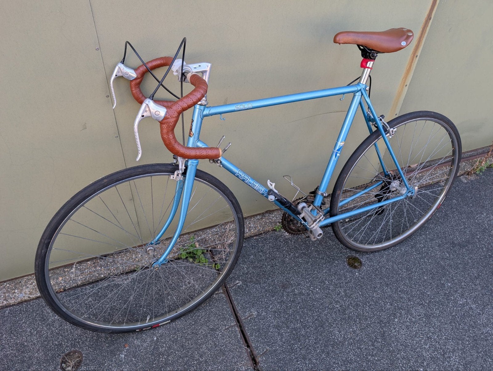 Vintage Raleigh Racefiets Jaren '80 - Goede Staat, 28 inch, Gebruikt, Staal, Meer dan 20 versnellingen