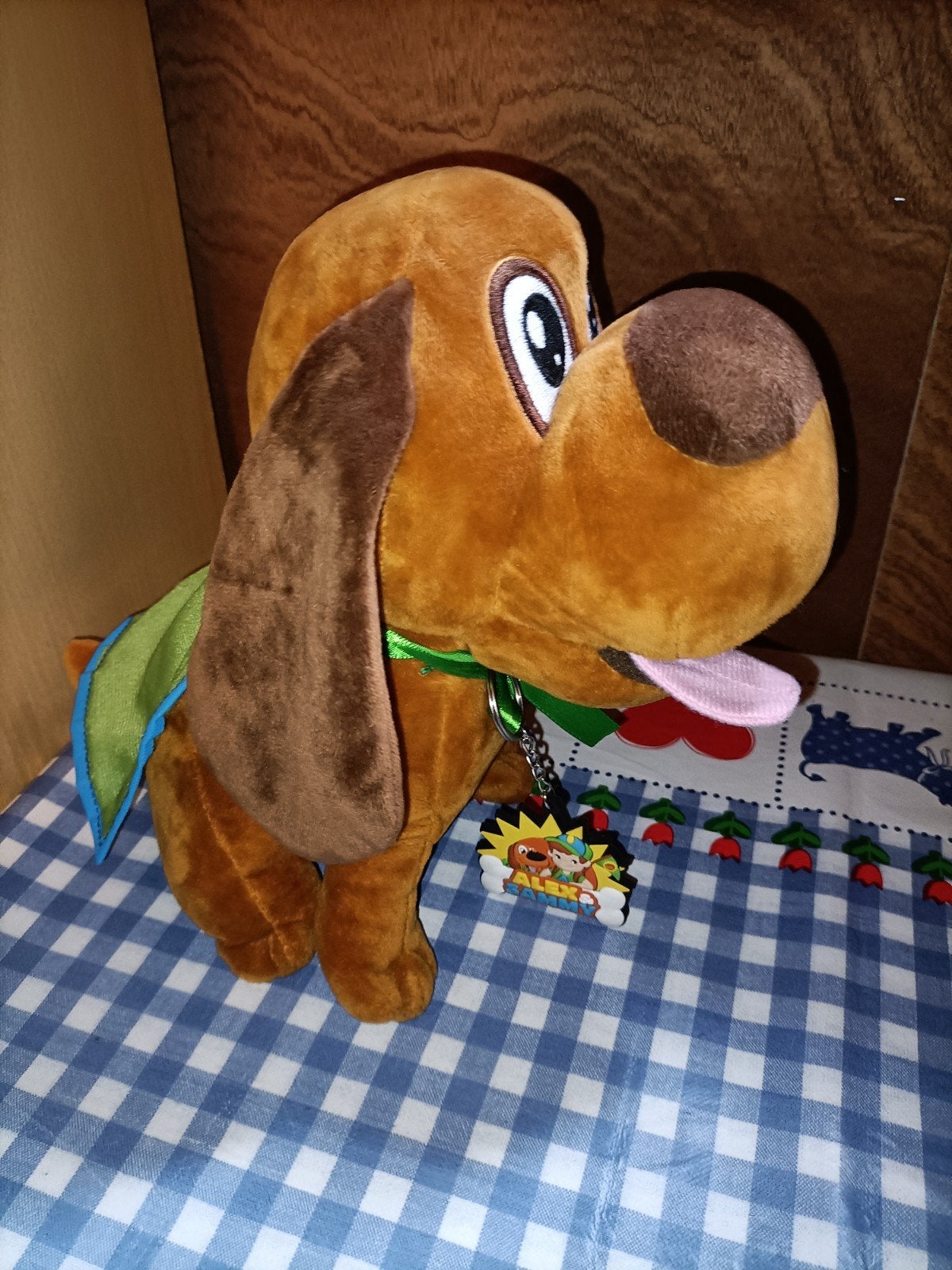 Sammy de hond knuffel RCN Alex & Sammy 25 cm groot, Ophalen of Verzenden, Zo goed als nieuw