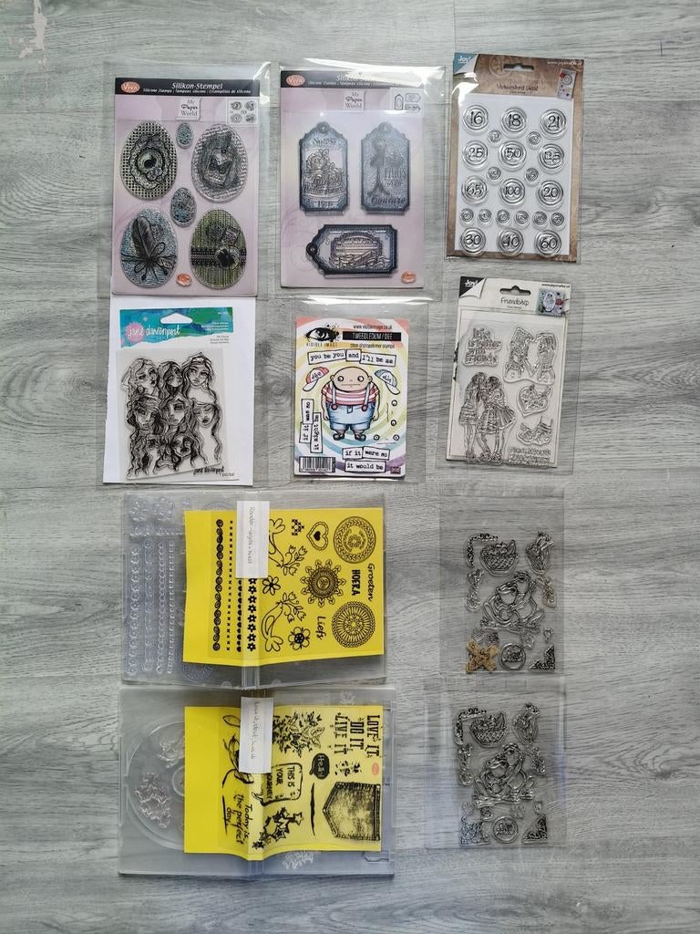 Clear stamps div. merken, Ophalen of Verzenden, Nieuw, Clearstamp