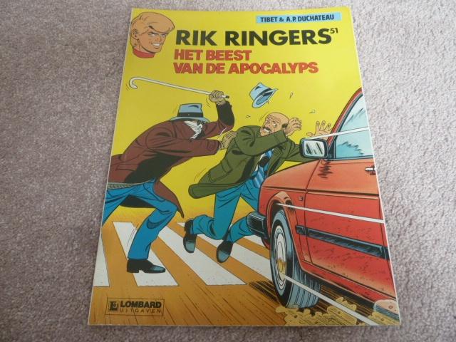 Rik Ringers nr. 51 Het beest van de Apocalyps 1e druk 1992, Eén stripboek, Ophalen of Verzenden, Gelezen