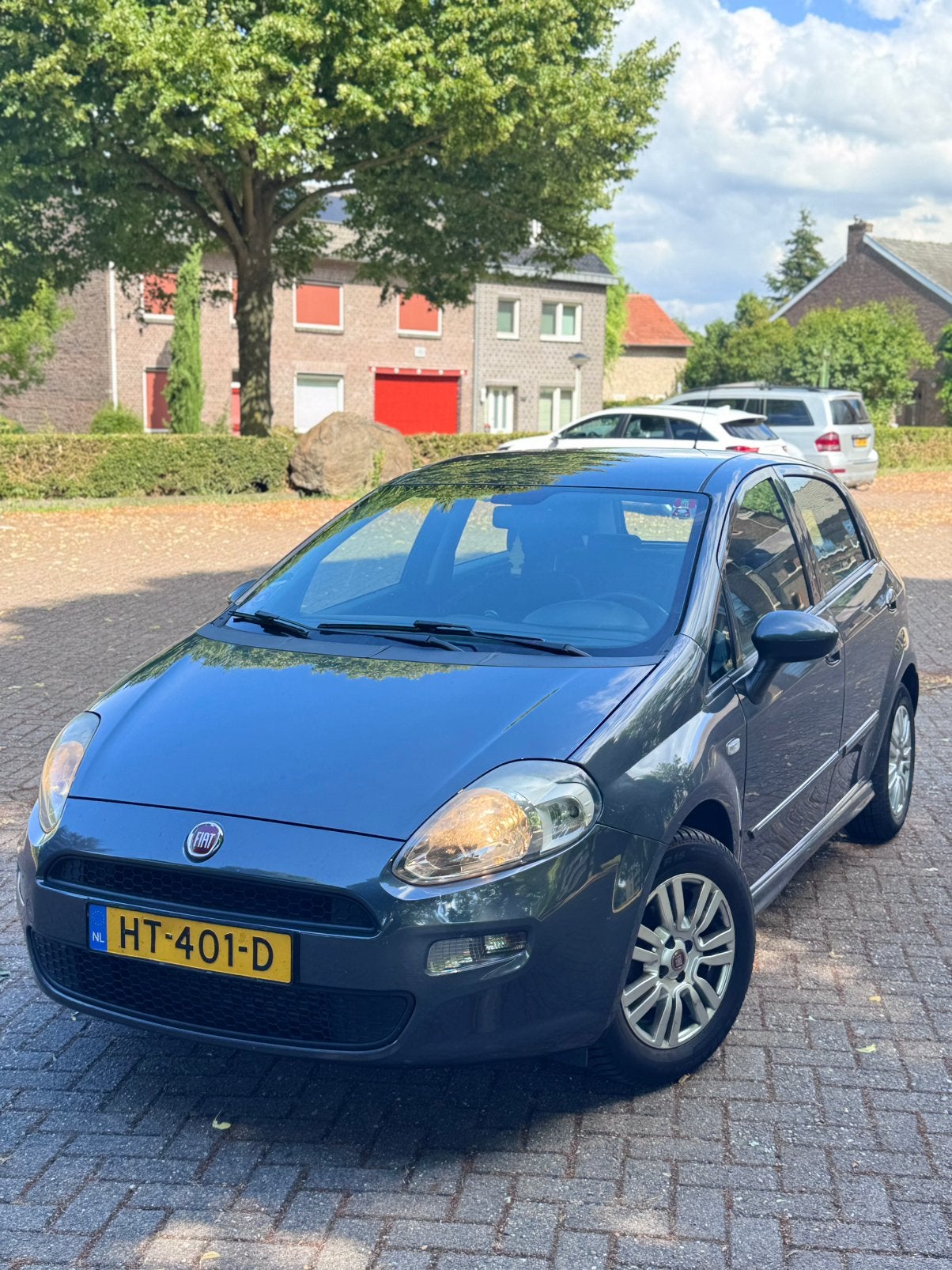 Fiat Punto 0.9 Twinair 74KW 5DR 2015 Grijs, Auto's, Voorwielaandrijving, Euro 6, 100 pk, 49 €/maand