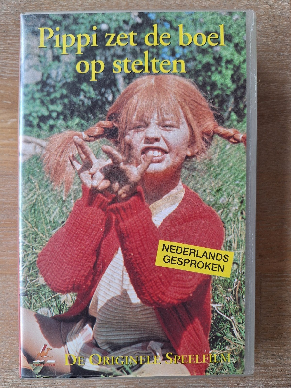 Pippi zet de boel op stelten. VHS band.     ophalen, Ophalen