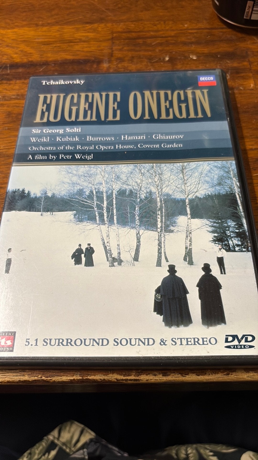 Tchaikovsky: Eugene Onegin DVD - Sir Georg Solti, Alle leeftijden, Ophalen of Verzenden, Gebruikt, Muziek en Concerten