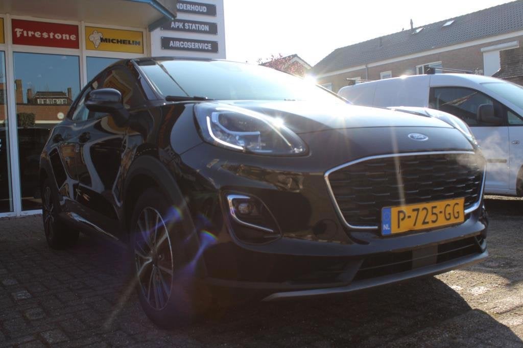 Ford Puma 1.0 EcoBoost Hybrid Titanium *€1000,00 KORTING A, Auto's, Ford, Zwart, Origineel Nederlands, Bedrijf, Handgeschakeld