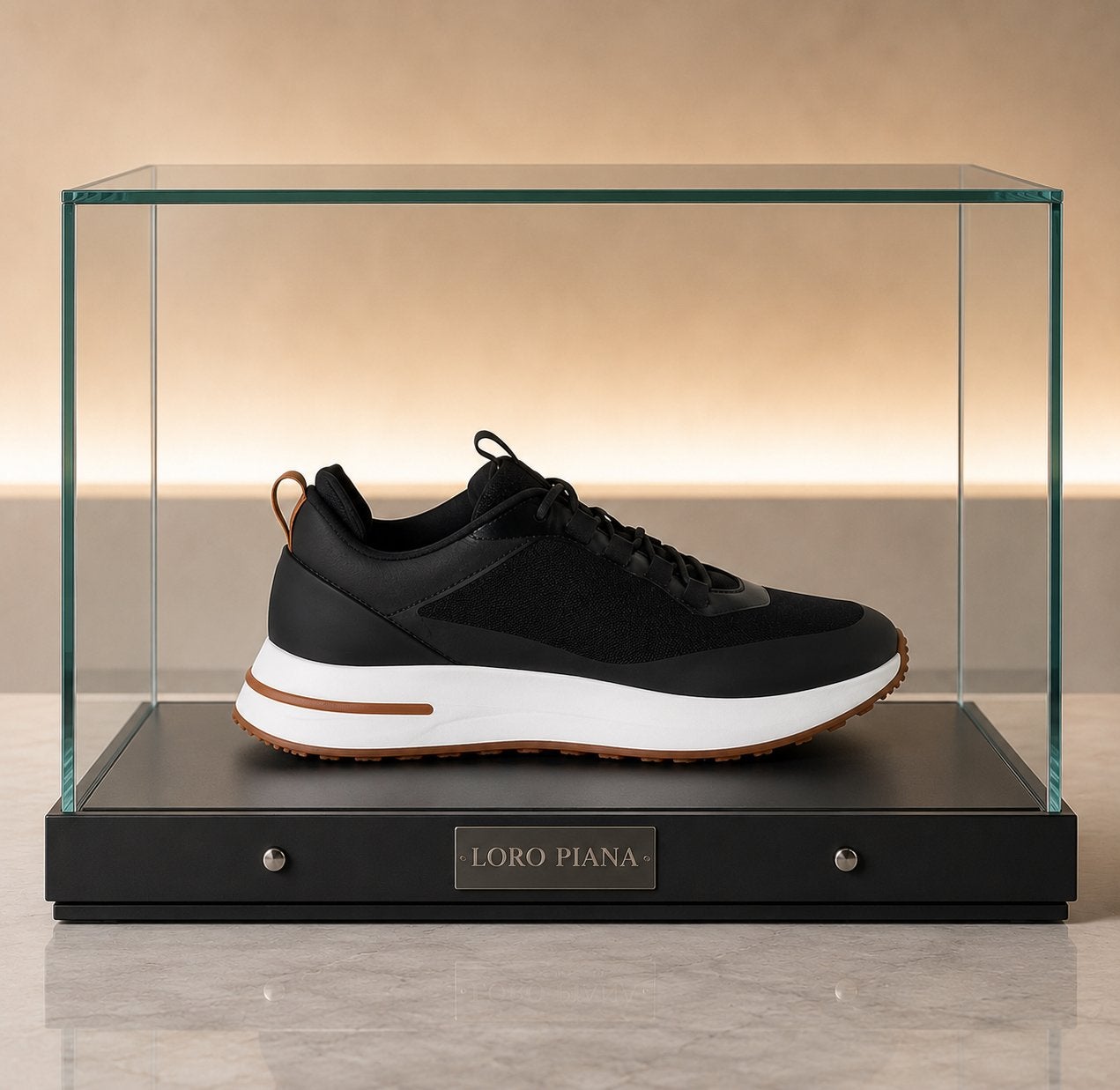 Loro Piana Weekend Walk- Zwart maat 43&44, Kleding | Heren, Schoenen, Zwart, Nieuw, Ophalen of Verzenden, Sneakers of Gympen
