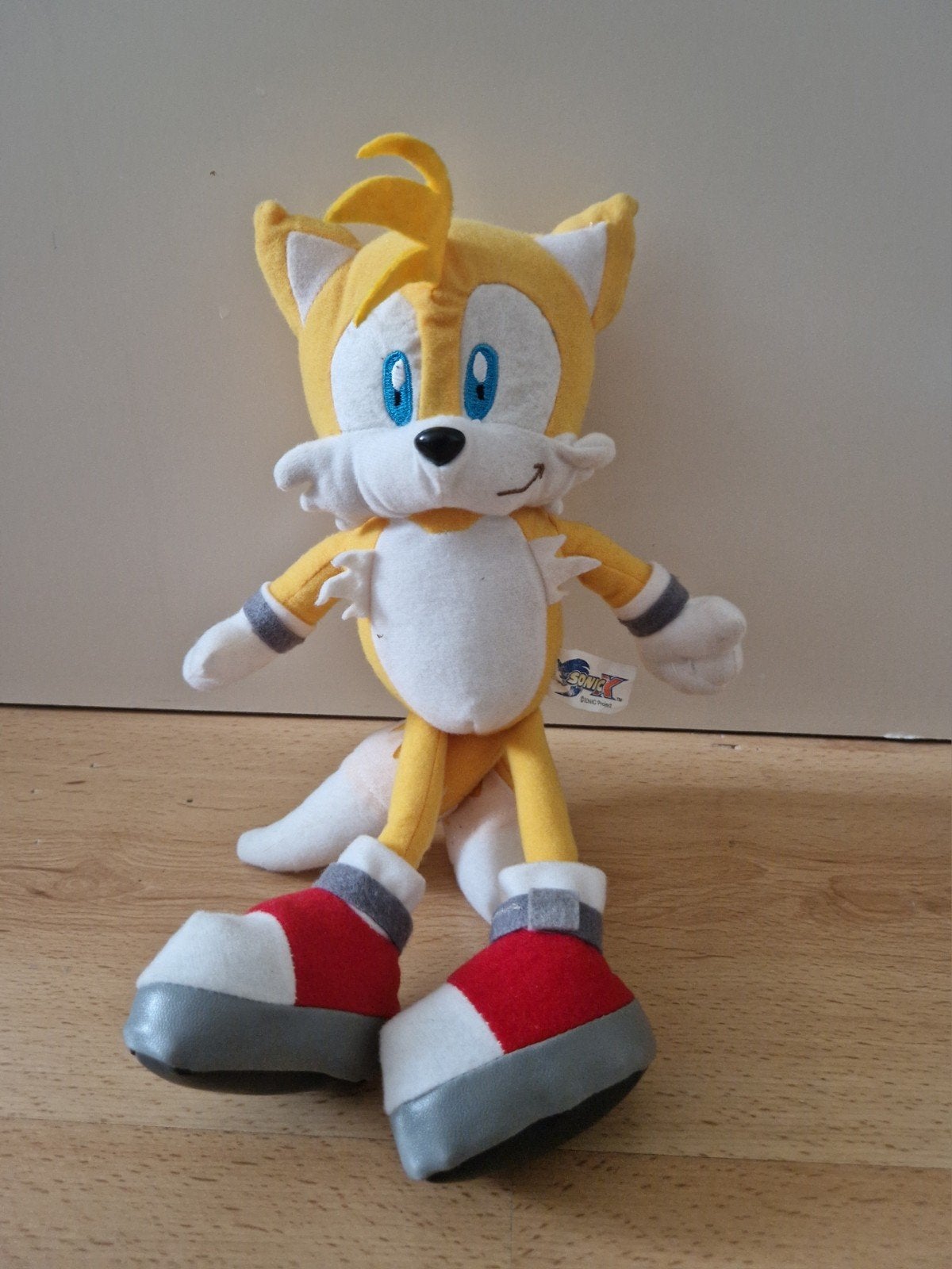 knuffel sonic x tails miles prower gosh plush pluche project, Kinderen en Baby's, Ophalen of Verzenden, Zo goed als nieuw, Overige typen