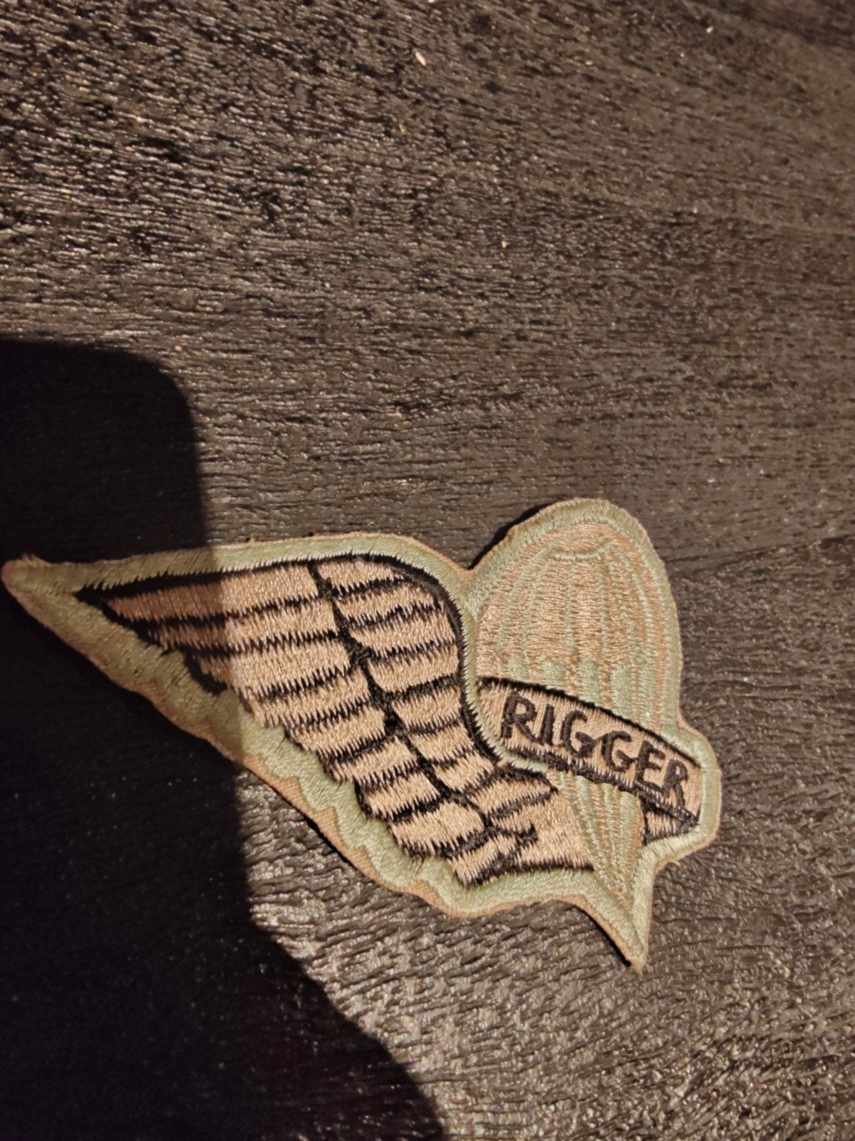 patch Rigger, Ophalen of Verzenden, Luchtmacht, Nederland, Embleem of Badge