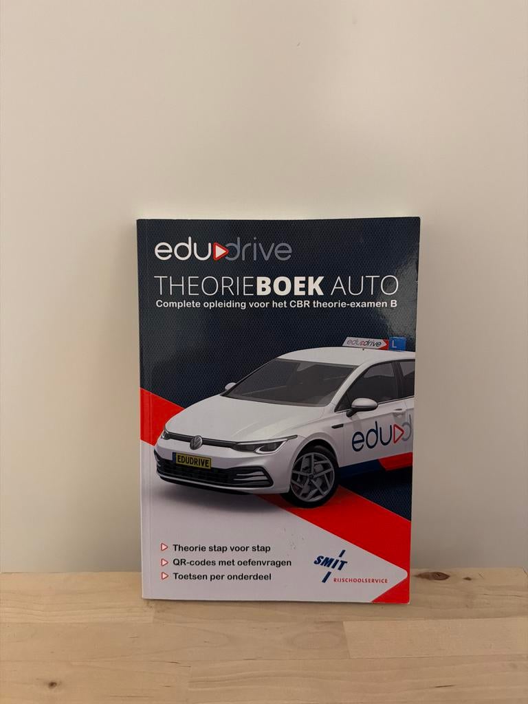 Edu Drive theorieboek Auto rijbewijs B, Boeken, Juul Klarenbeek, Ophalen of Verzenden, Zo goed als nieuw, Overige merken