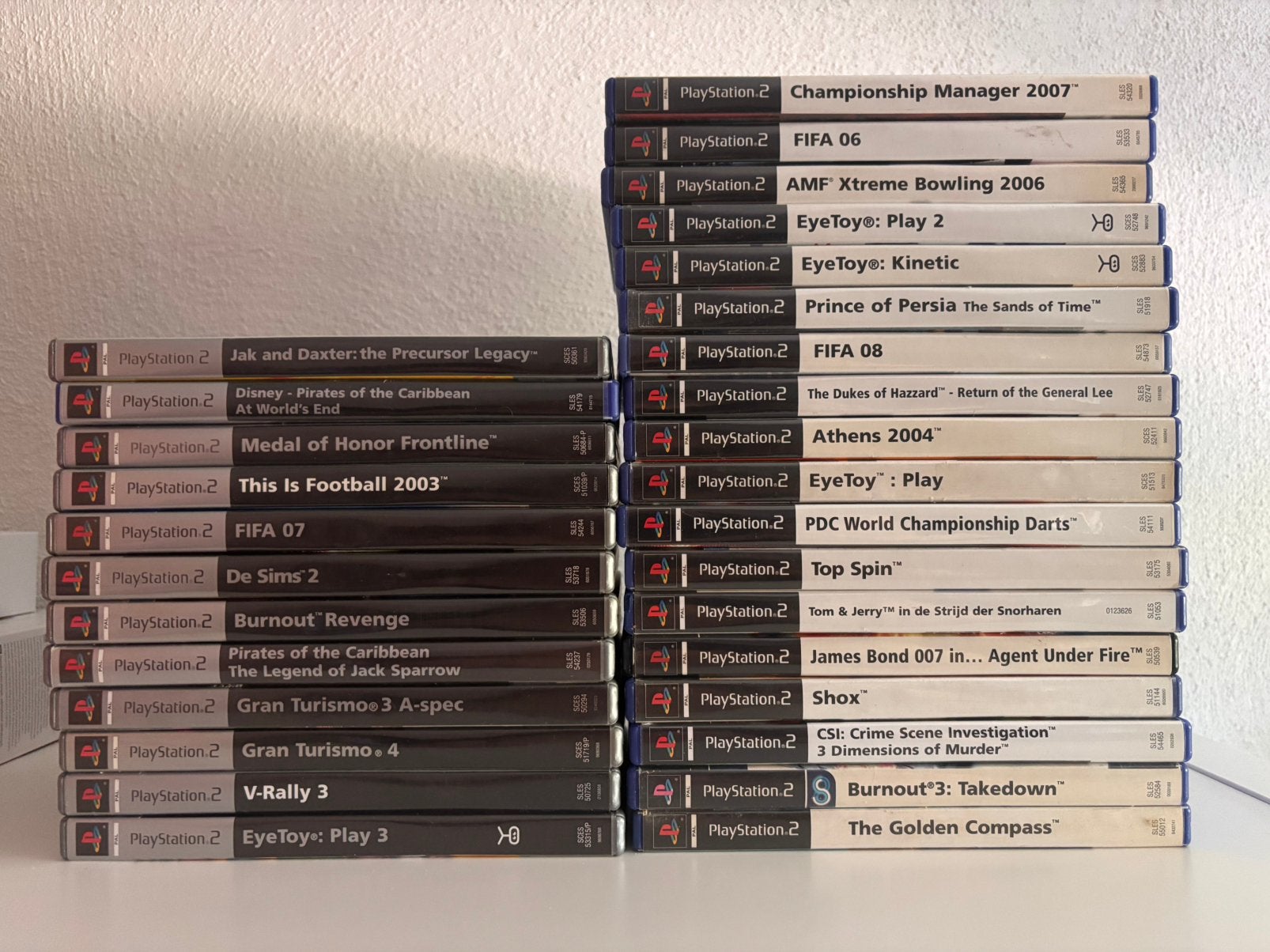 29x PlayStation 2 spellen (PS2), Avontuur en Actie, Gebruikt, Ophalen of Verzenden, 3 spelers of meer