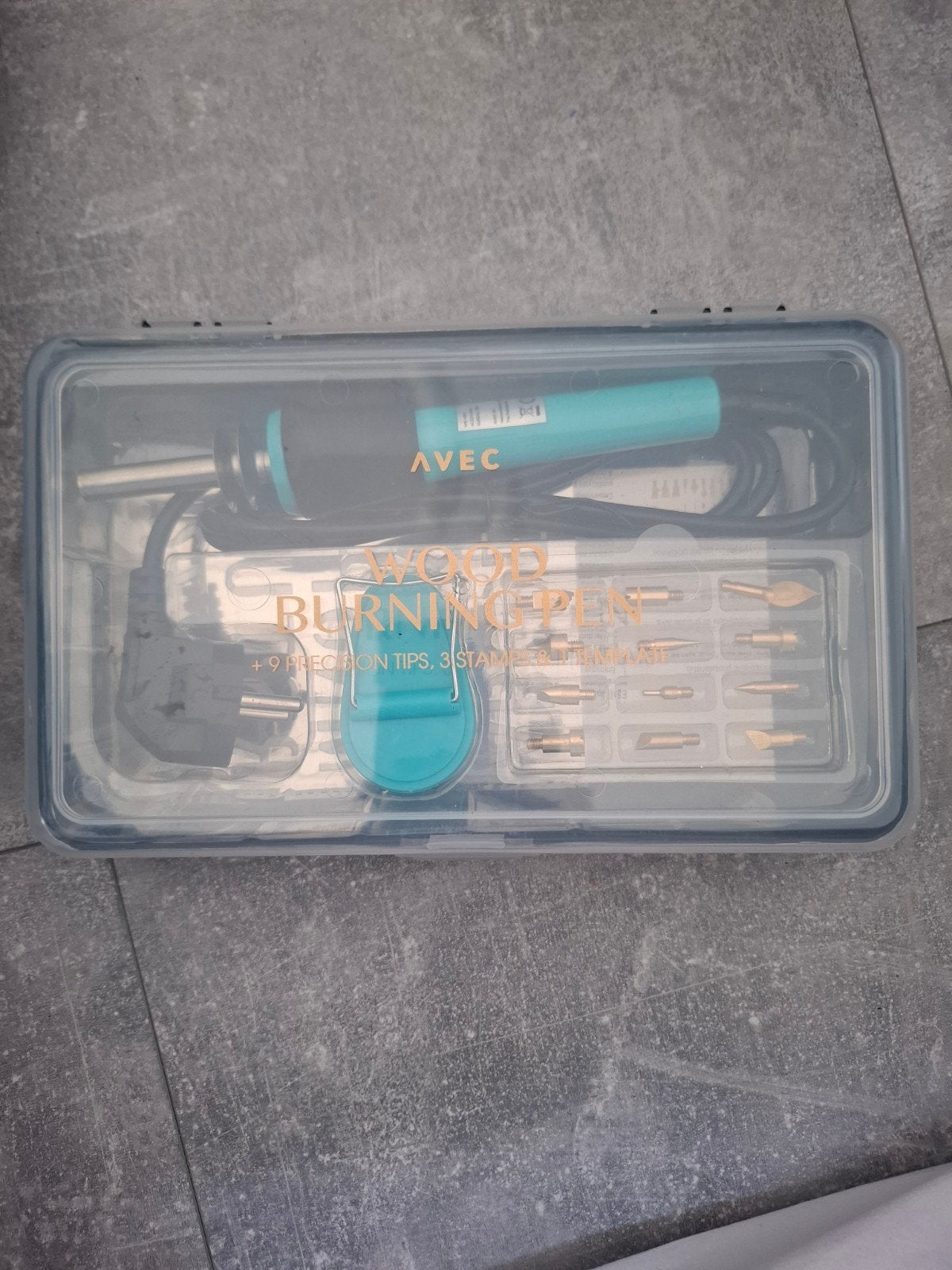 Avec Houtbrandpen Set - Nieuw in Doos, Gereedschap of Toebehoren, Nieuw, Meerkleurig, Elektrisch