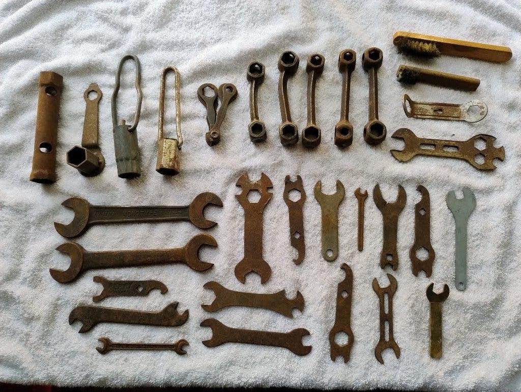 oud fietsgereedschap motor brommer auto ? heel veel soorten, Ophalen of Verzenden