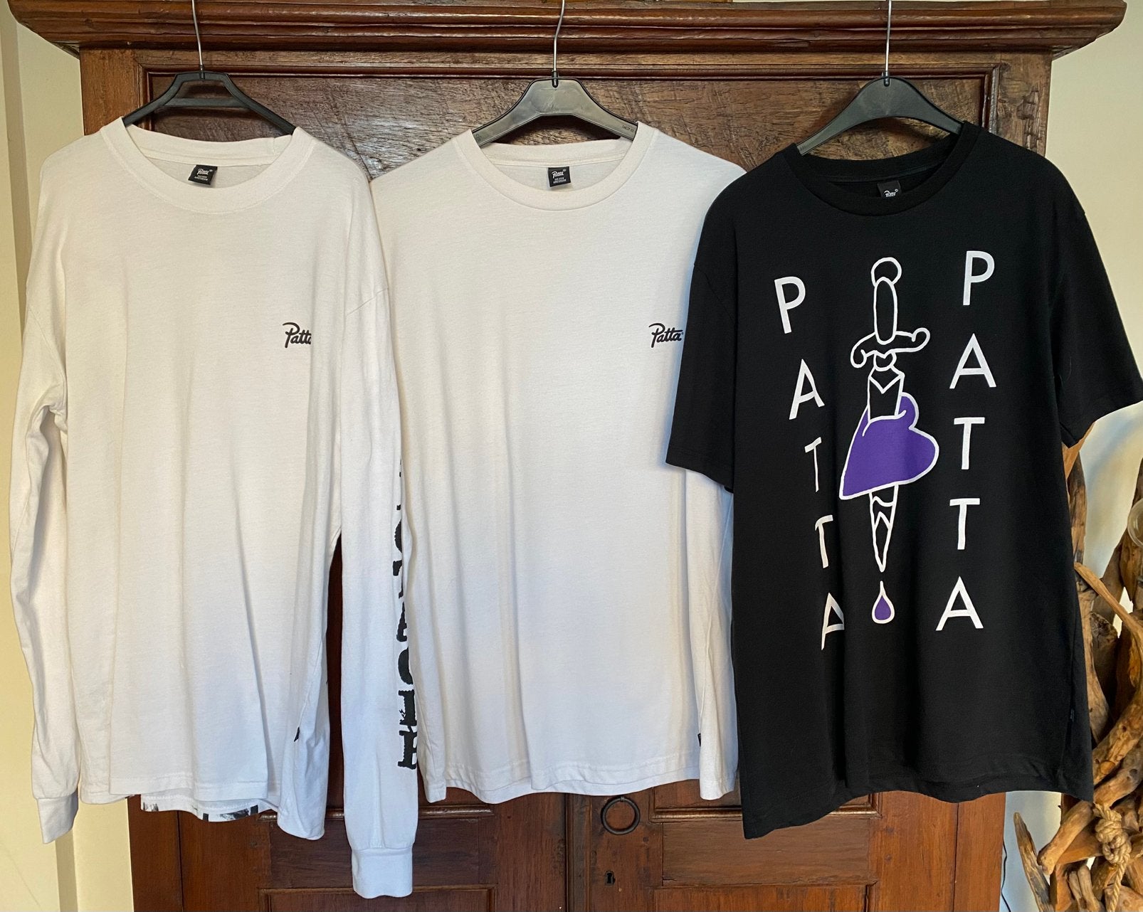 Vintage PATTA shirts maat L, Ophalen, Zo goed als nieuw, Maat 52/54 (L)