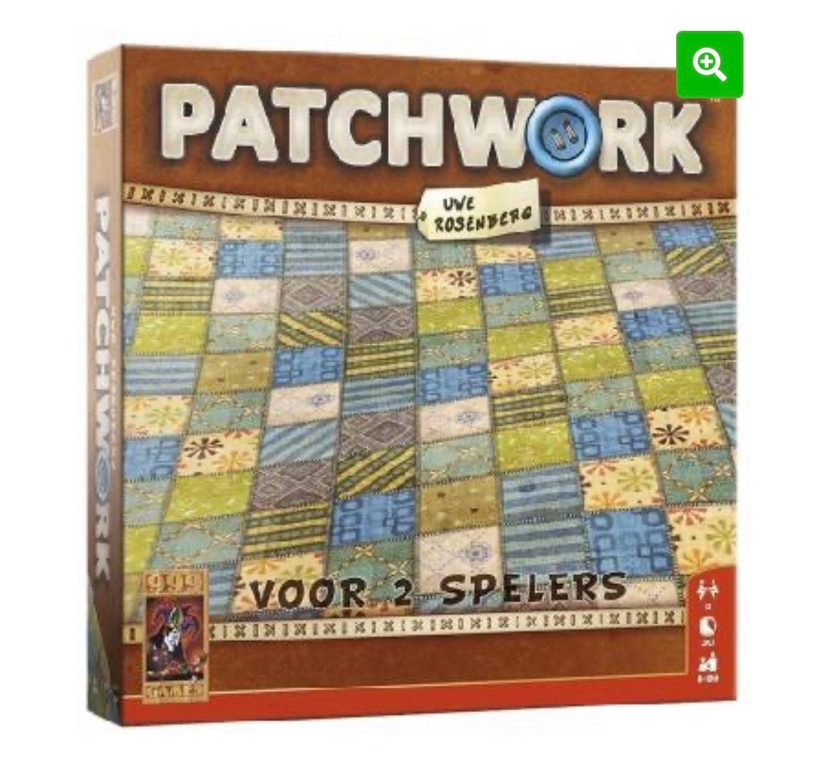 Patchwork Bordspel - Strategisch spel voor 2 spelers, Een of twee spelers, Ophalen of Verzenden, Zo goed als nieuw