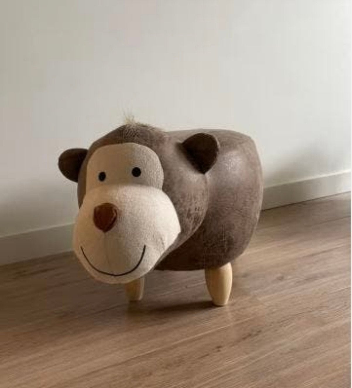 Leuke aap kruk / poef voor kinderkamer, Ophalen, Zo goed als nieuw