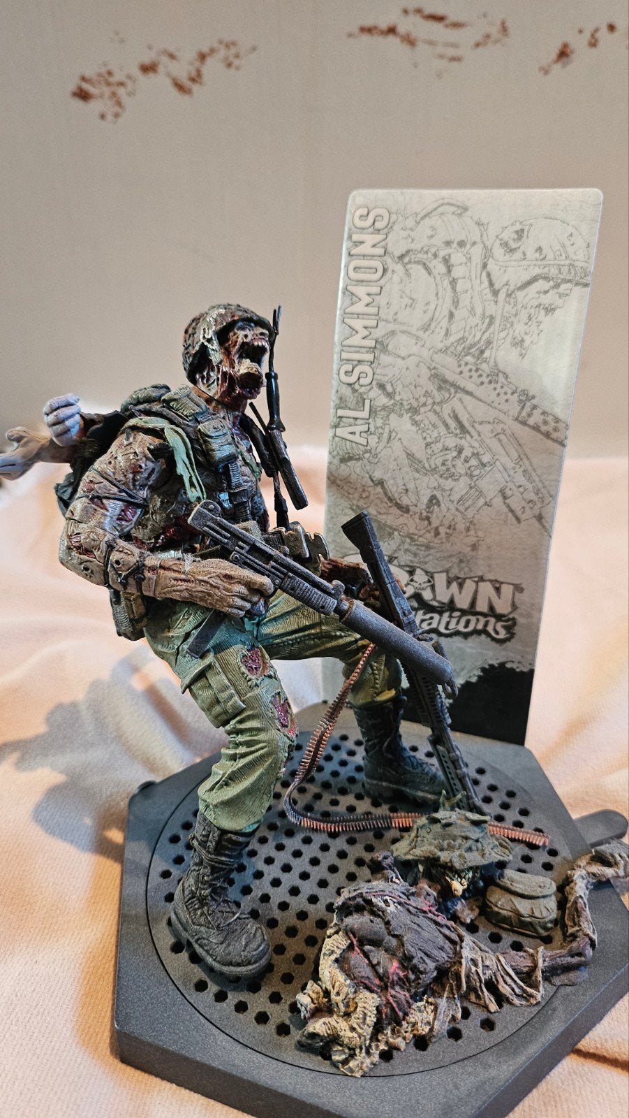 Spawn Mutations Al Simmons Zombie Actiefiguur, Ophalen of Verzenden, Zo goed als nieuw