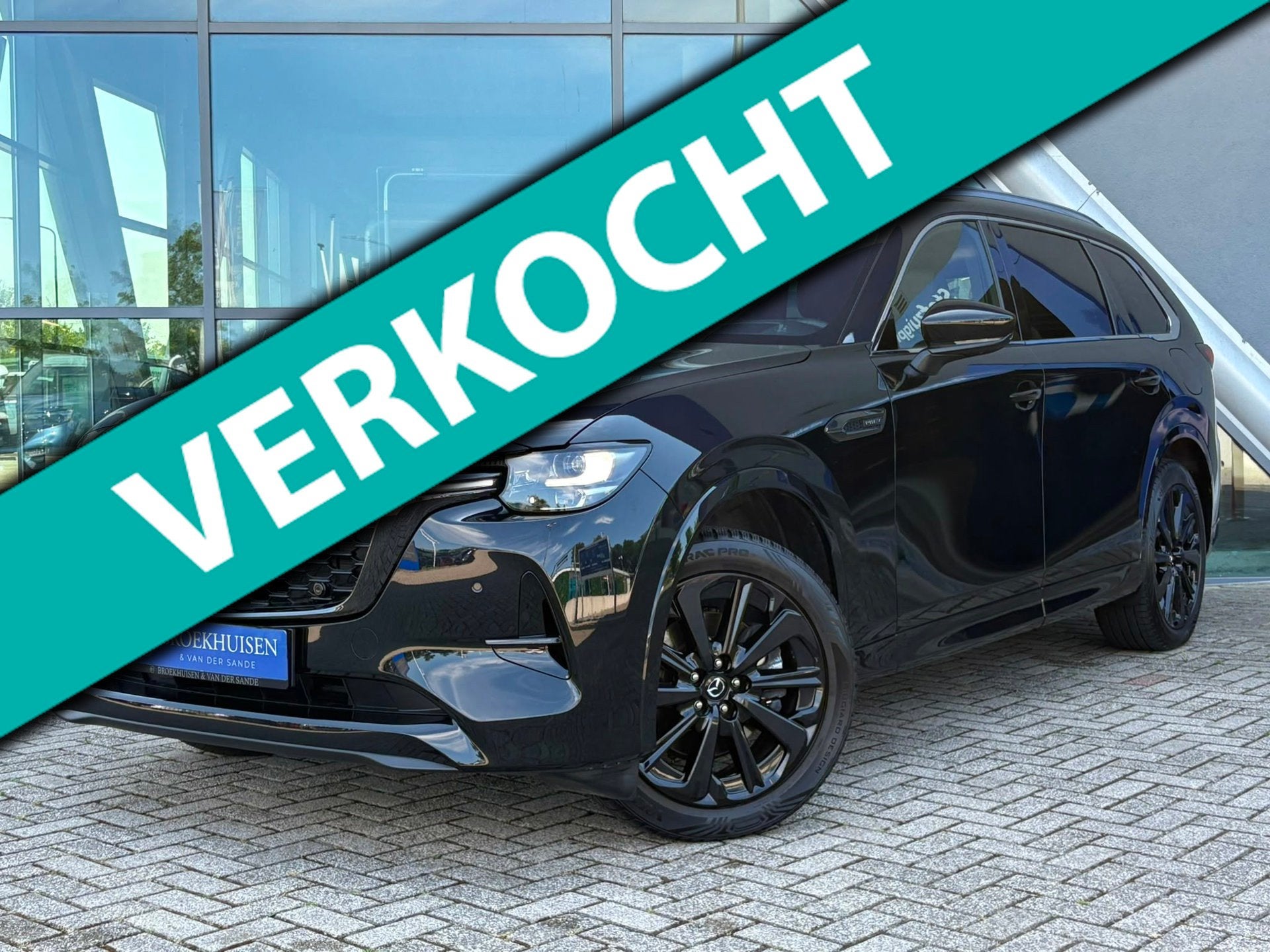 Mazda CX-80 2.5 e-SkyActiv PHEV 7p. Homura Plus 327pk Panora, Auto's, Mazda, Automaat, Dealer onderhouden, Gebruikt, CX-80