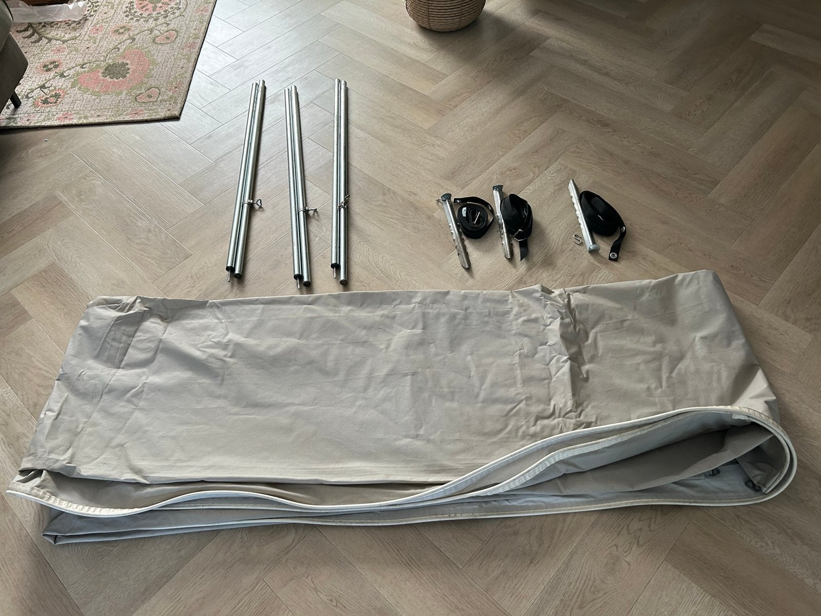 Dorema Schuifluifel Kreta Omloopmaat 8, Ophalen, Gebruikt