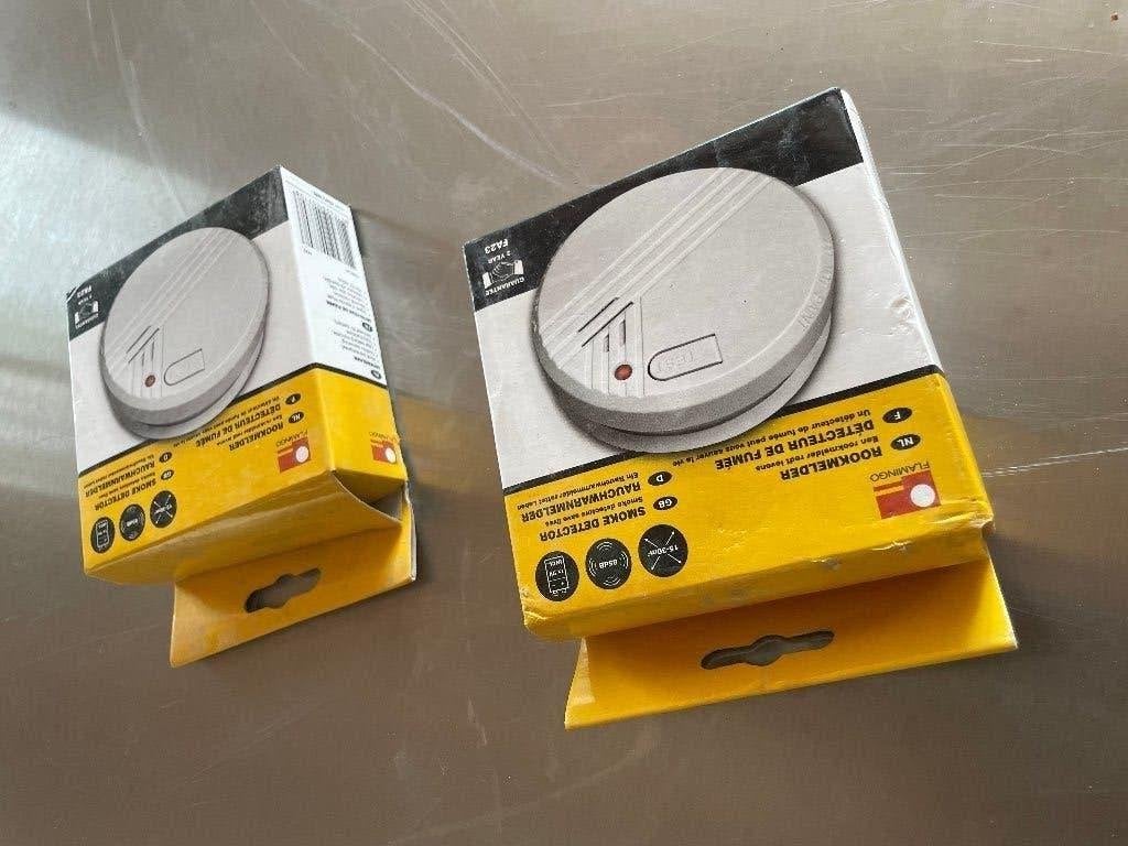 Rookmelders twee stuks nieuw in doos, Ophalen of Verzenden, Nieuw, Overige typen
