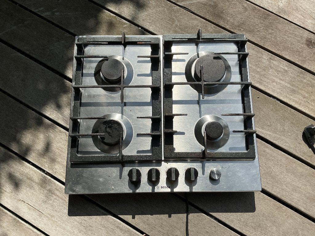 Gaskookplaat BOSCH (inbouw), Ophalen, Gebruikt, 4 kookzones, Inbouw