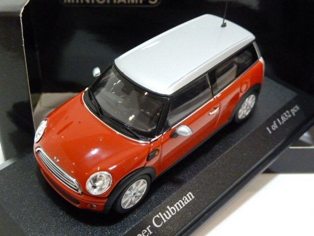 Minichamps Mini Cooper Clubman 2007 Rood 1:43 431138610, Ophalen of Verzenden, Nieuw, Auto, MiniChamps