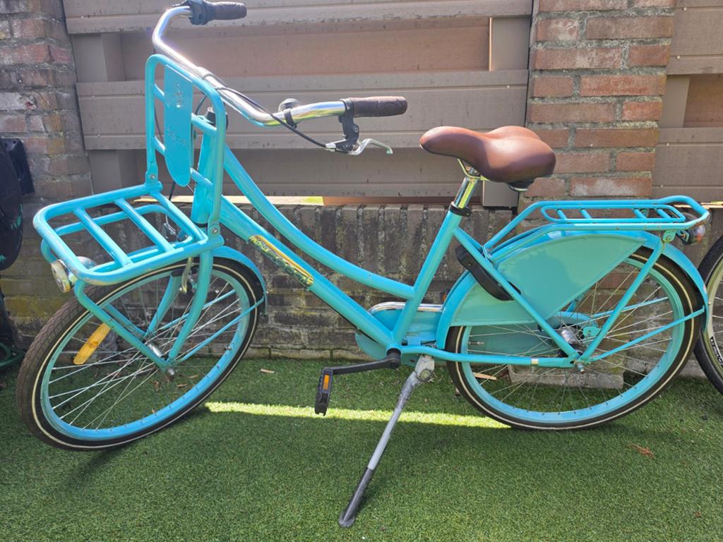 Popal Meisjes fiets 24 inch, Ophalen, Terugtraprem, Versnellingen, Popal
