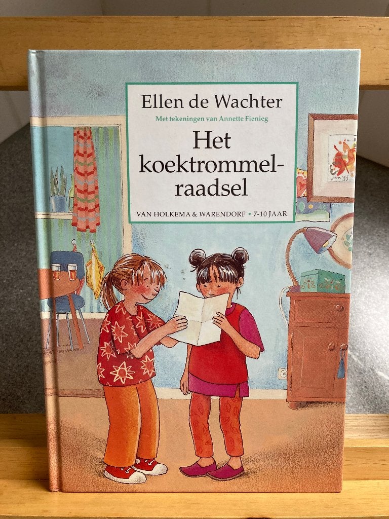 Het koektrommelraadsel . Ellen de Wachter. Boek onder 10, Fictie algemeen, Ophalen of Verzenden, Zo goed als nieuw, Ellen de Wachter