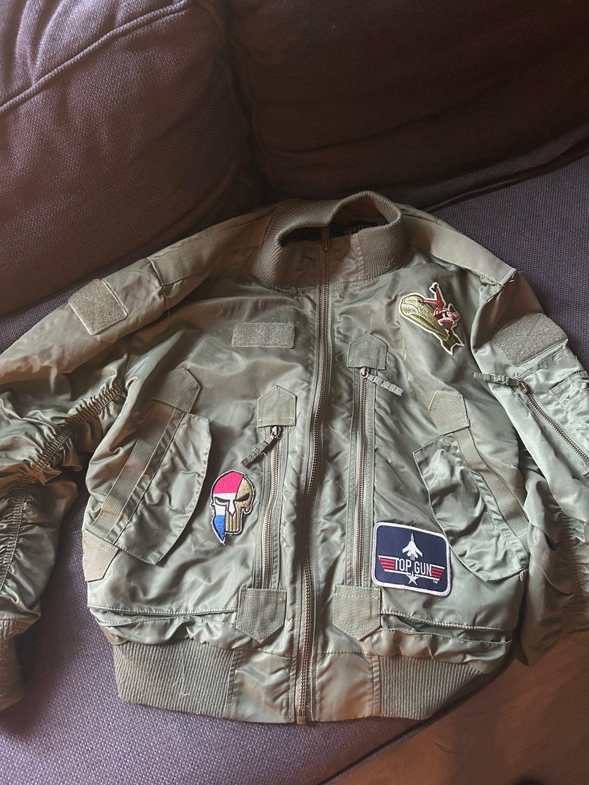 Flight jaket, Ophalen of Verzenden, Zo goed als nieuw