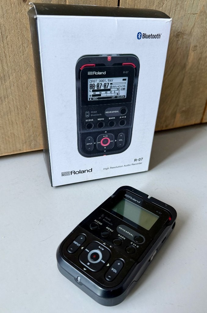 Roland R-07, Ophalen of Verzenden, Gebruikt, Audio