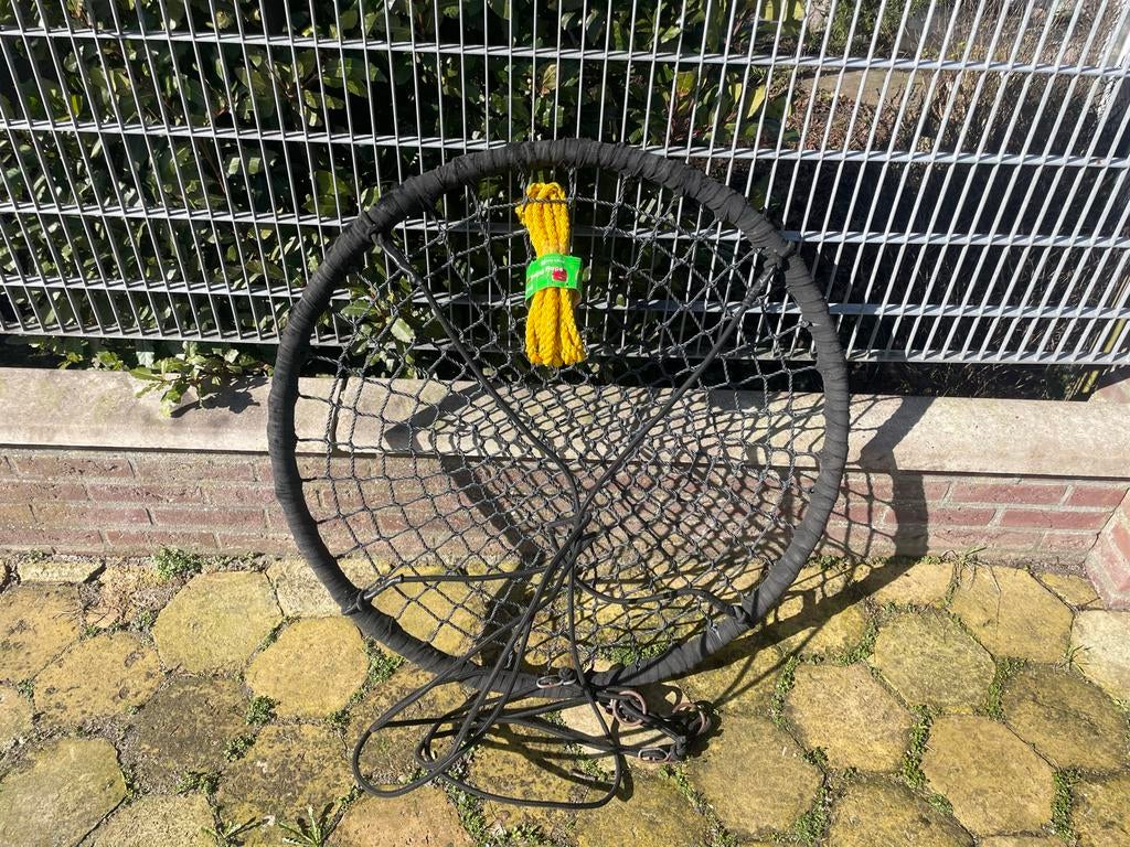 Jungle Gym Vogelnest Schommel 100cm met touw, Ophalen, Gebruikt, Schommel