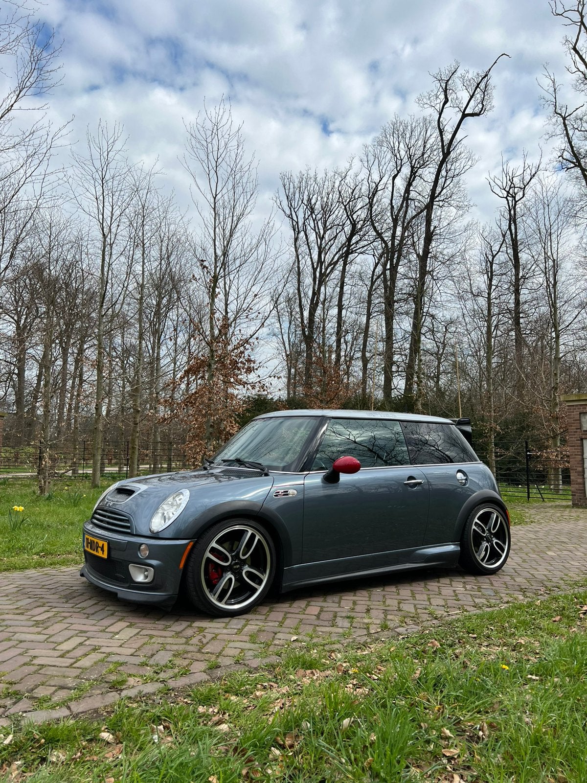 Mini 1.6 16V Cooper S JCW GP 2006 Blauw, Auto's, Voorwielaandrijving, 4 cilinders, 1095 kg, Blauw