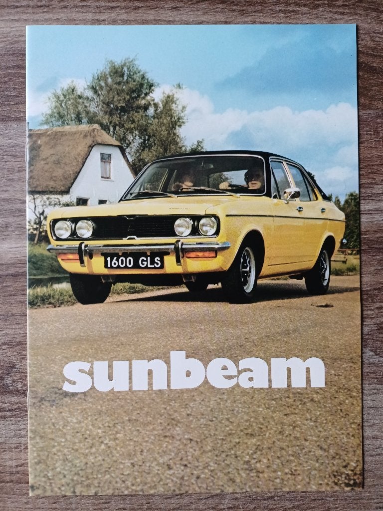 Sunbeam brochure, Ophalen of Verzenden, Zo goed als nieuw, Overige merken