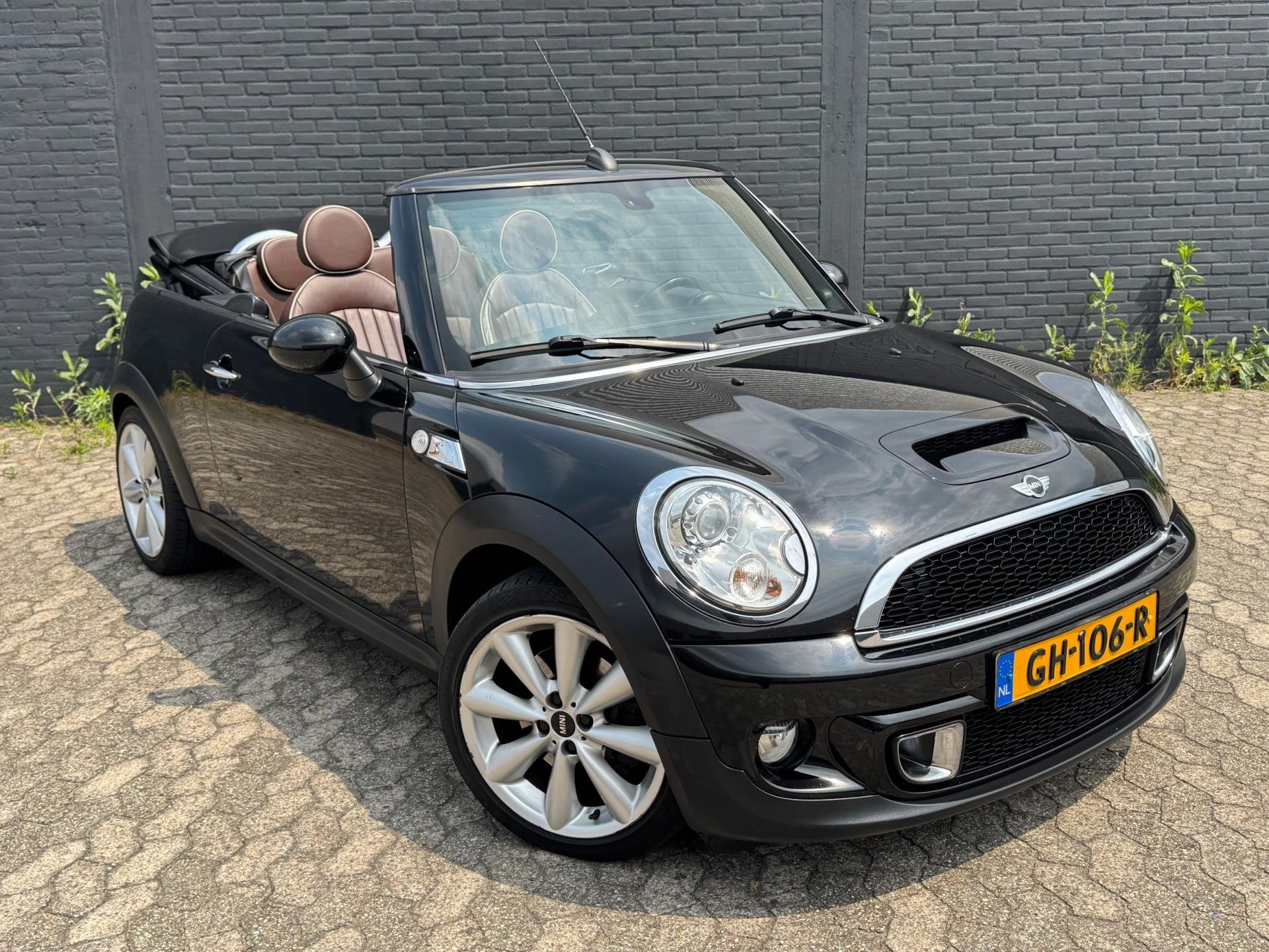 Mini Mini Cabrio 1.6 Cooper S AUTOMAAT, LEER, NAVI, CLIMA,, Auto's, Euro 5, 15 km/l, Gebruikt, 4 cilinders