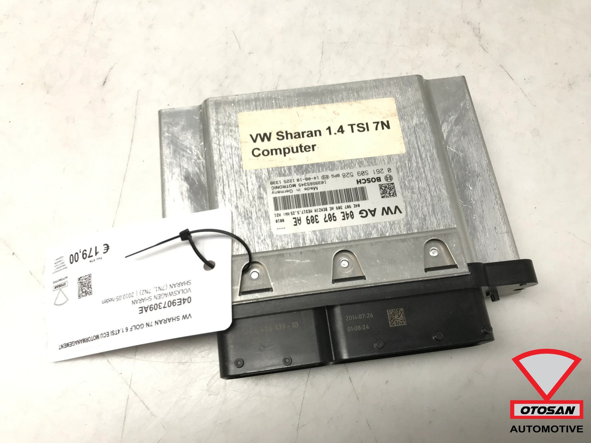 VW Sharan 7N Golf 6 1.4TSI ECU Motormanagement 04E907309AE