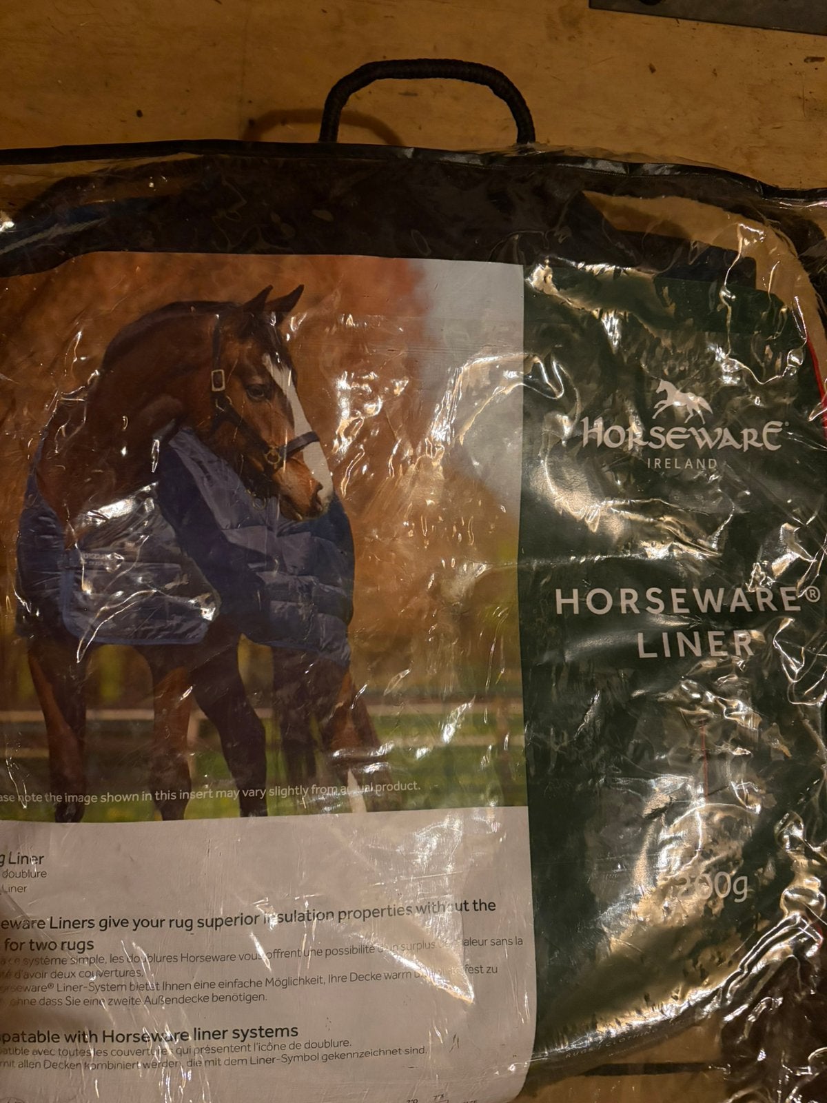 Horseware liner 100 gram 6,6, Ophalen of Verzenden, Zo goed als nieuw